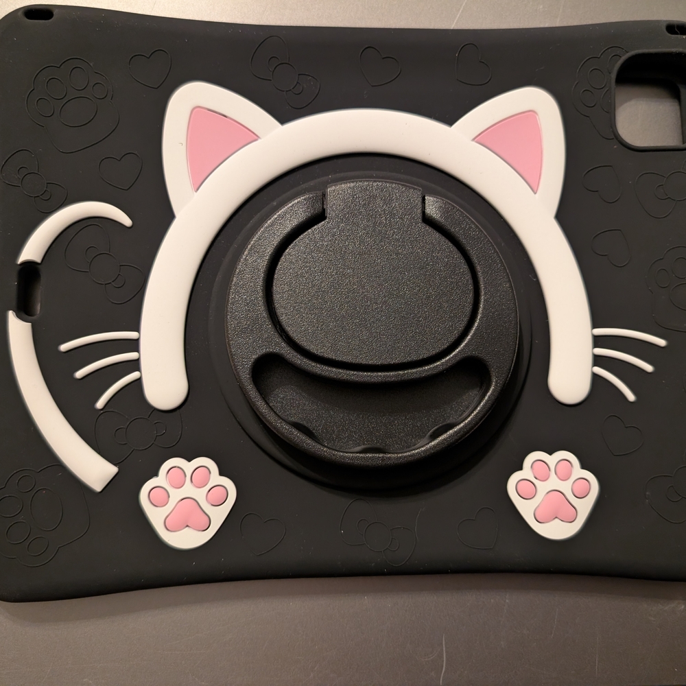 Cute Cat  Shockproof Tablet Case Black Cat Pattern For I-Pad Mini 5 7.9"
